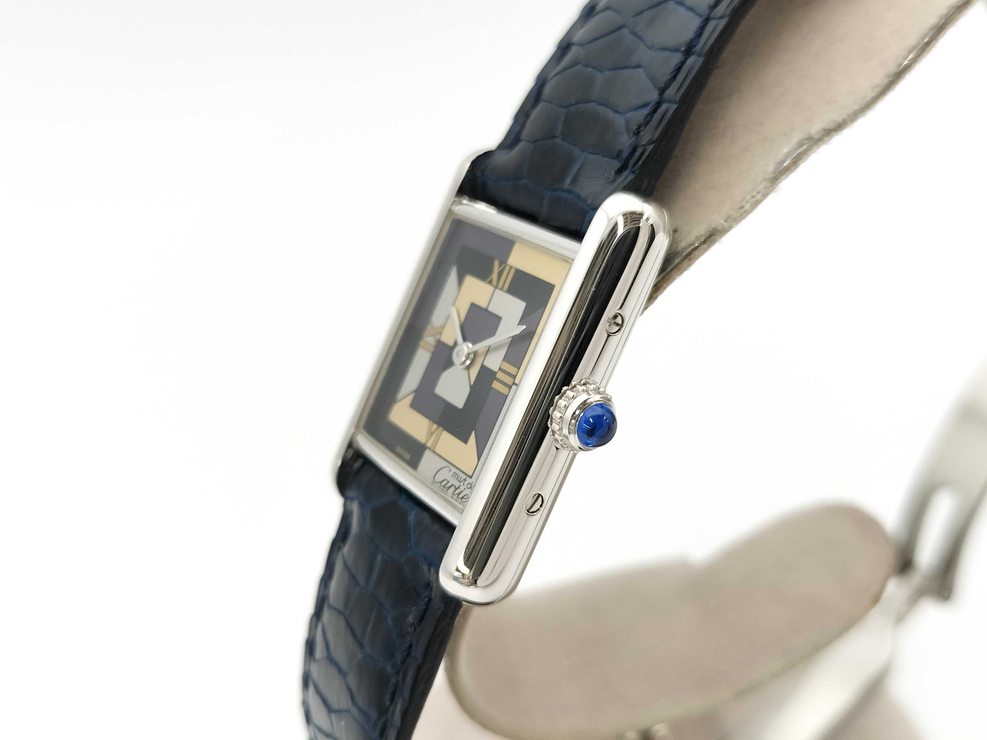 Cartier Must Tank SM Art Deco W1008195 1614CC10545 318/1000 Quartz Women's Watch