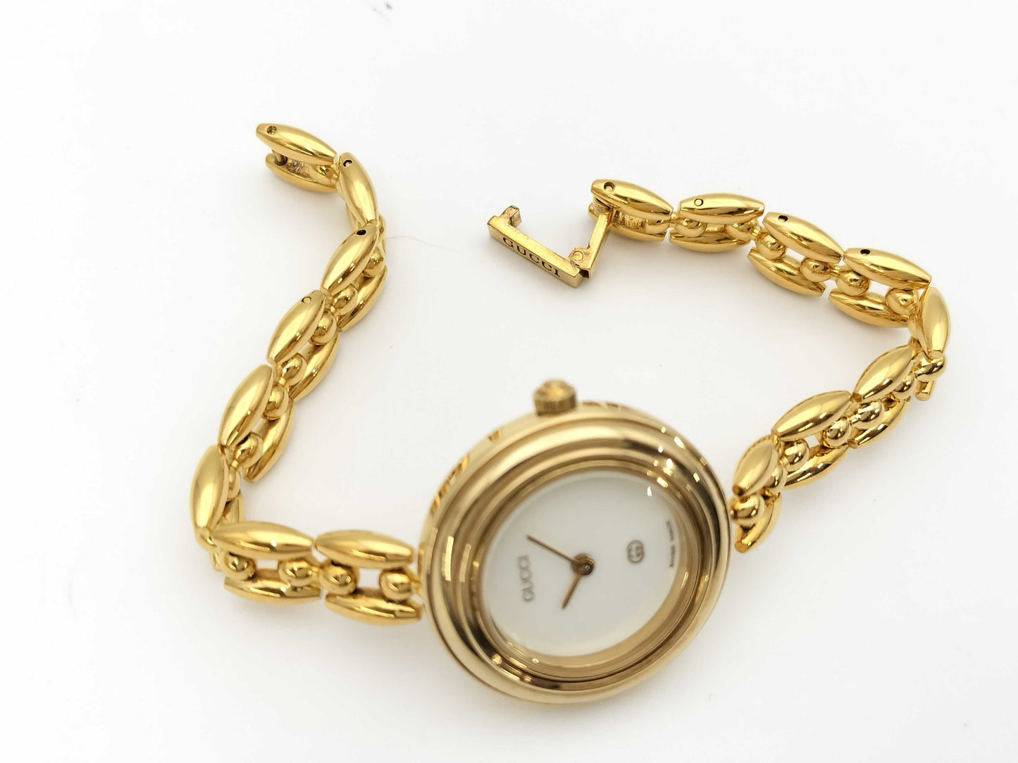 GUCCI Change Bezel 11/12 0203661 Quartz Women's Watch