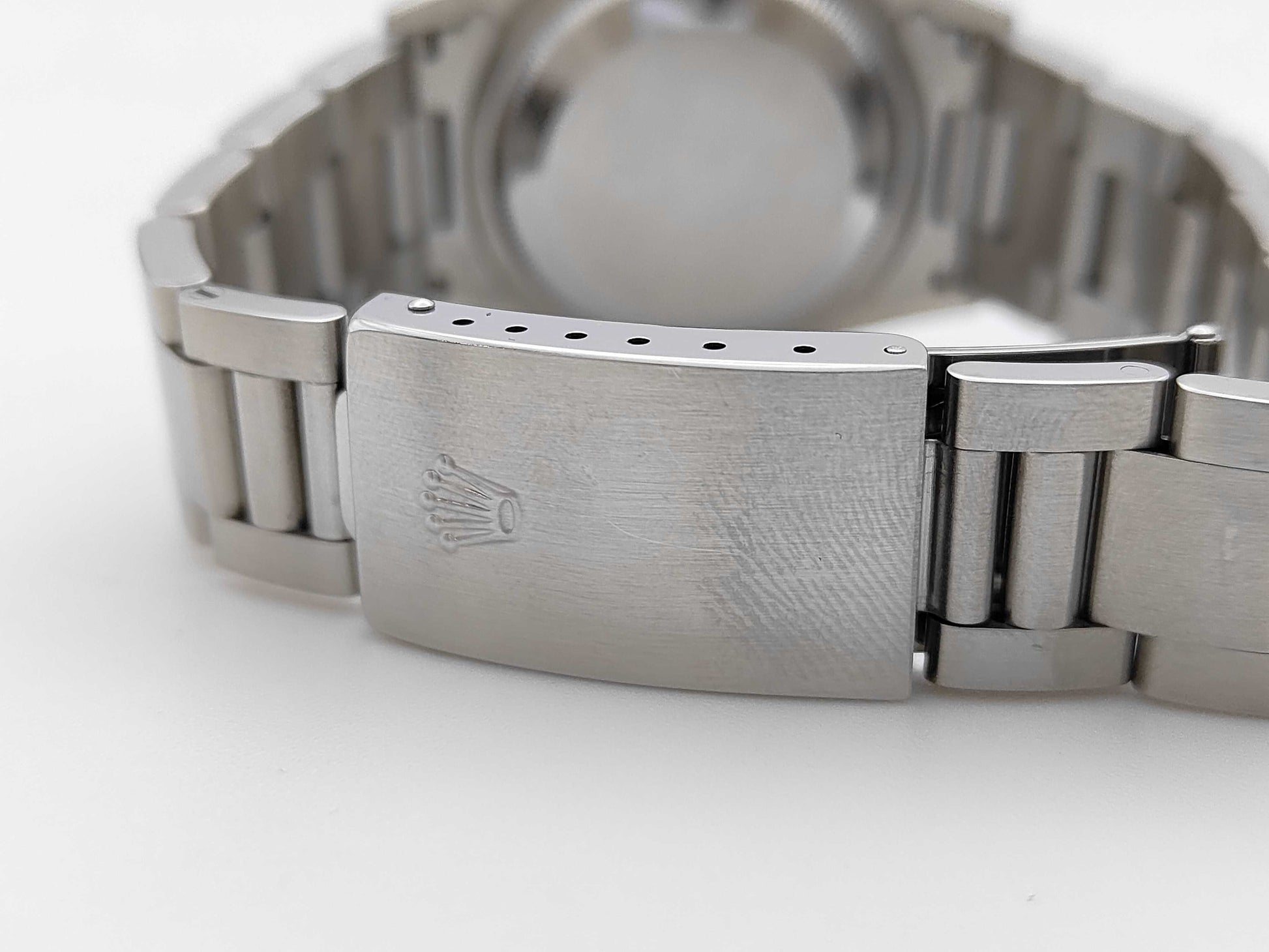 ROLEX 16200 P762796 Black Dial Oyster Bracelet Men's Watch