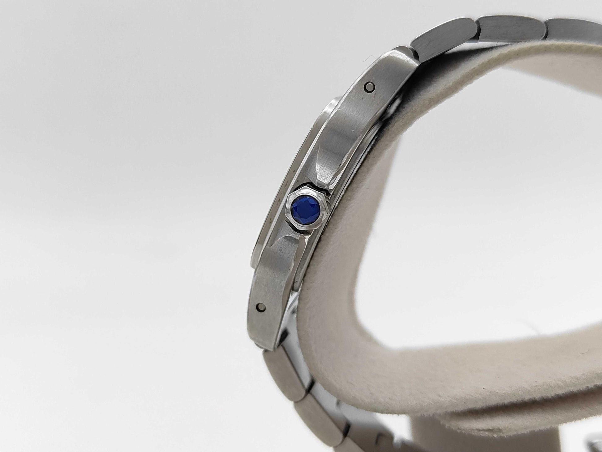 Cartier Santos Galbe SM W20056D6 1565 971565CD Quartz Women's Watch