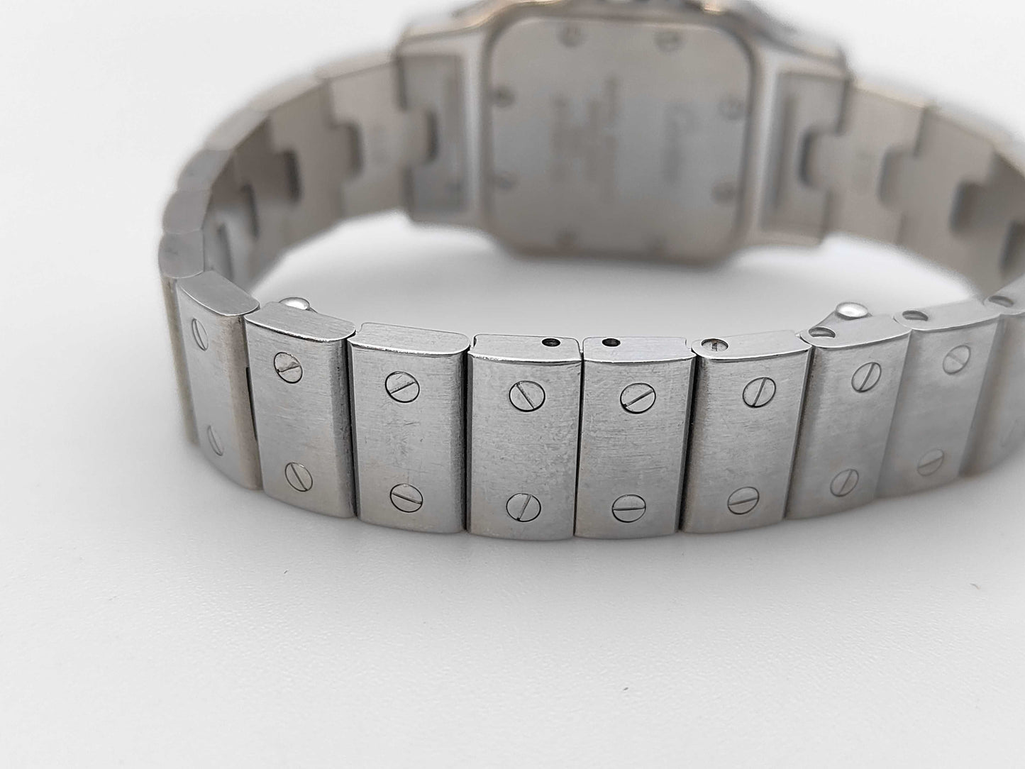 Cartier Santos Galbe SM W20056D6 1565 971565CD Quartz Women's Watch