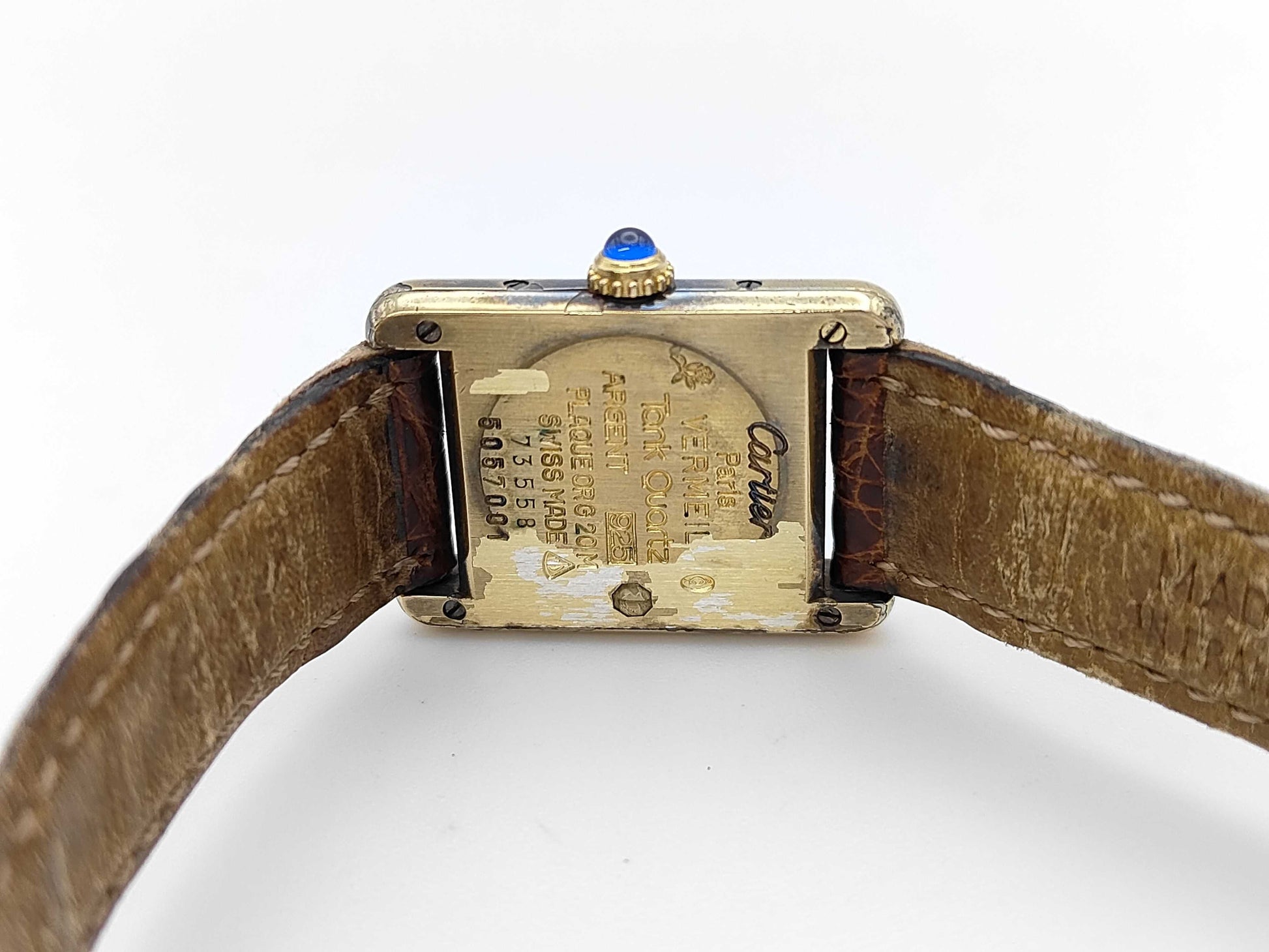 Cartier Must Tank 5057001 73558 Quartz Women's Watch