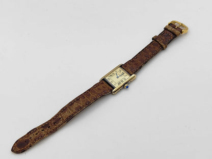 Cartier Must Tank 5057001 73558 Quartz Women's Watch