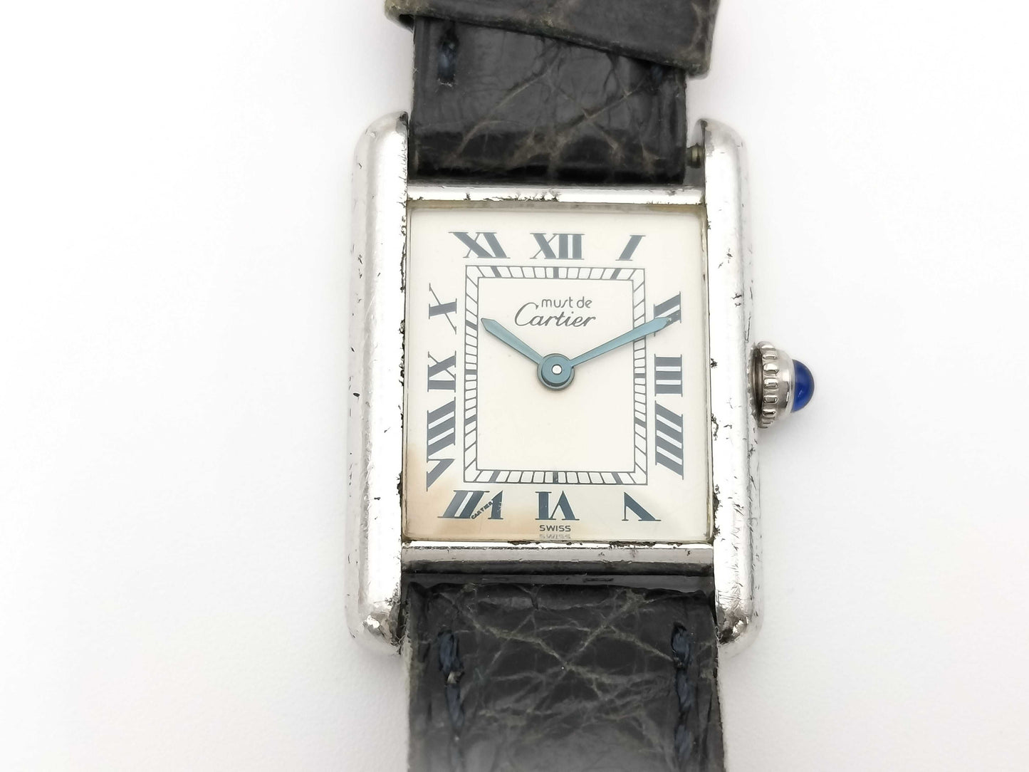 Cartier Must Tank 6057002 07304 Quartz Unmoving Women's Watch