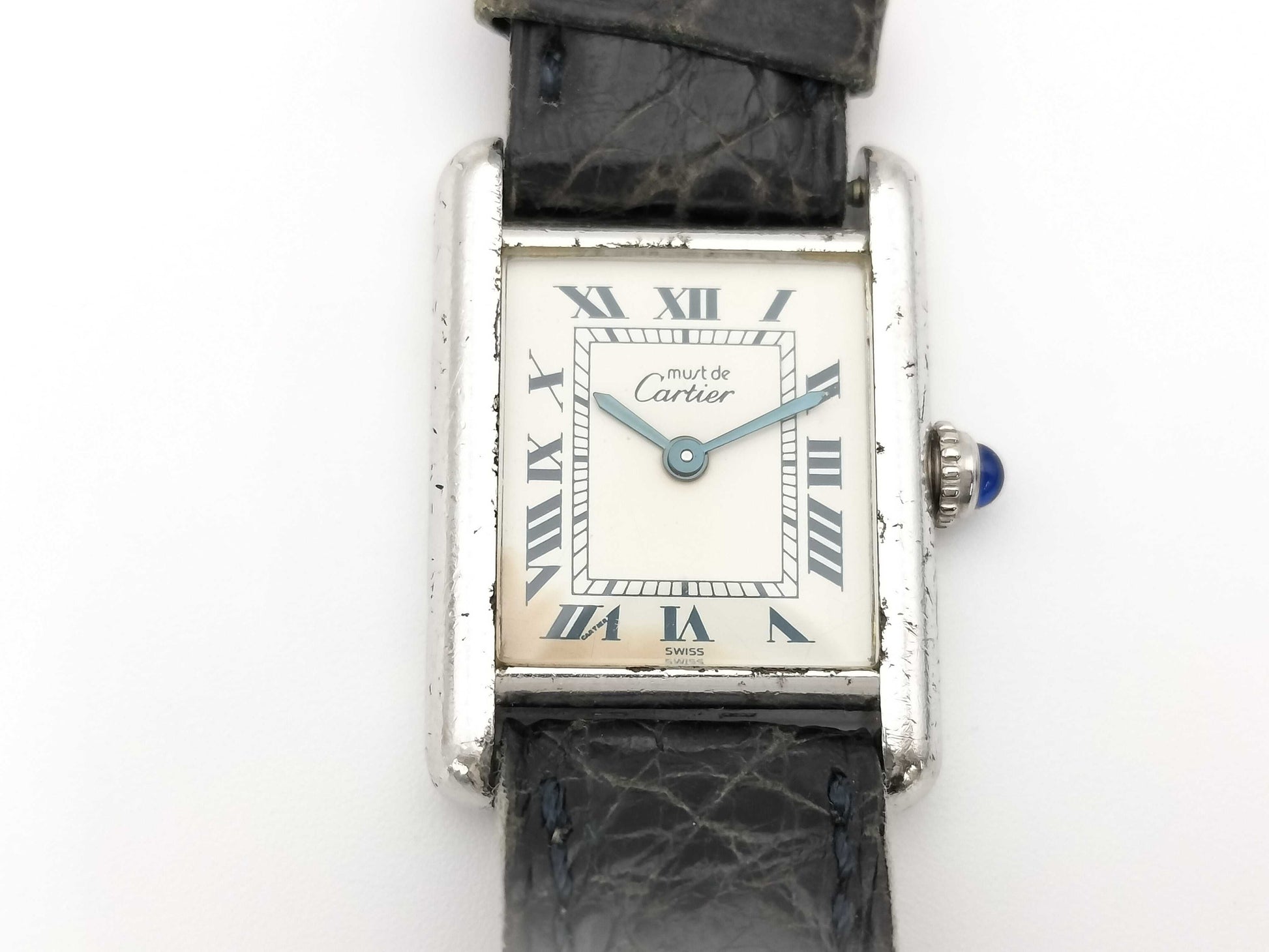 Cartier Must Tank 6057002 07304 Quartz Unmoving Women's Watch