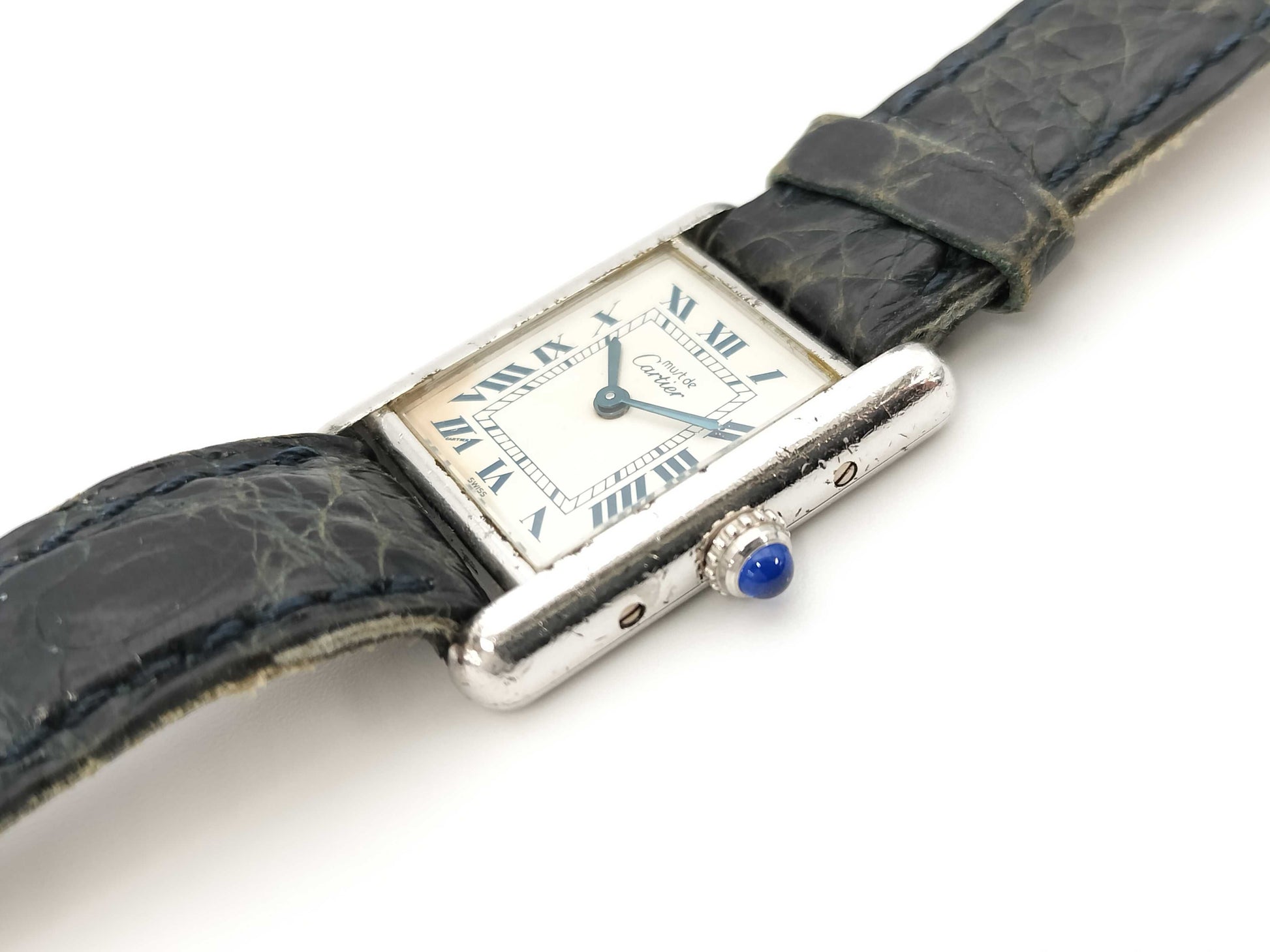 Cartier Must Tank 6057002 07304 Quartz Unmoving Women's Watch