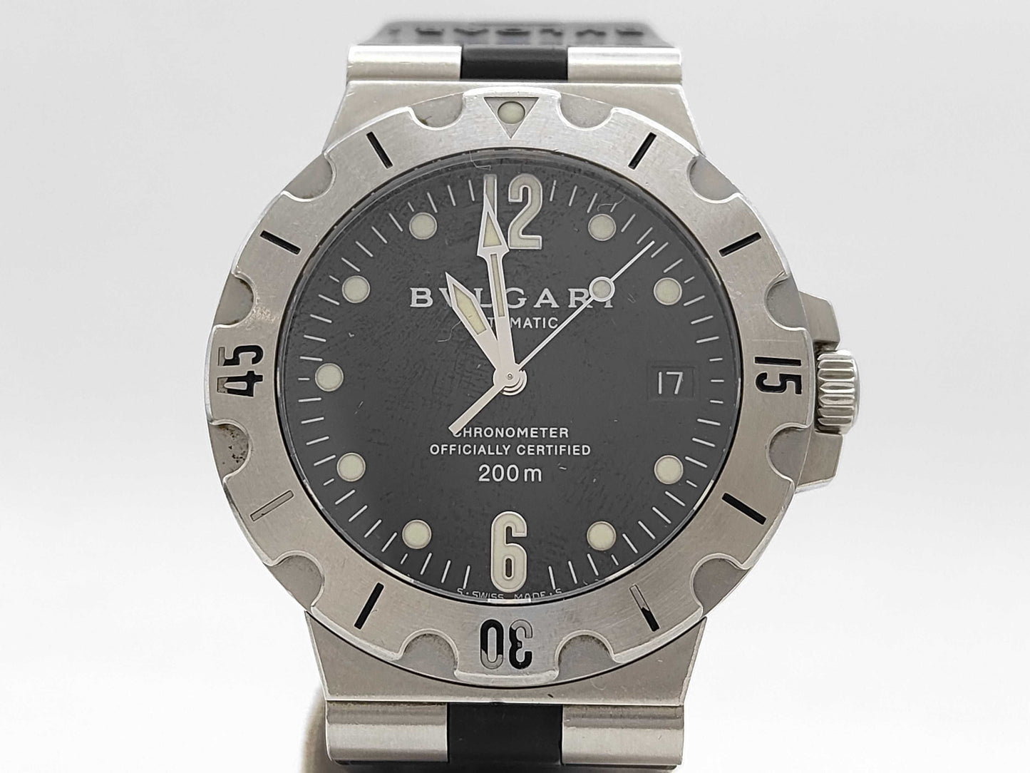 BVLGARI Diagono Scuba SD38S B027974 Automatic Men's Watch