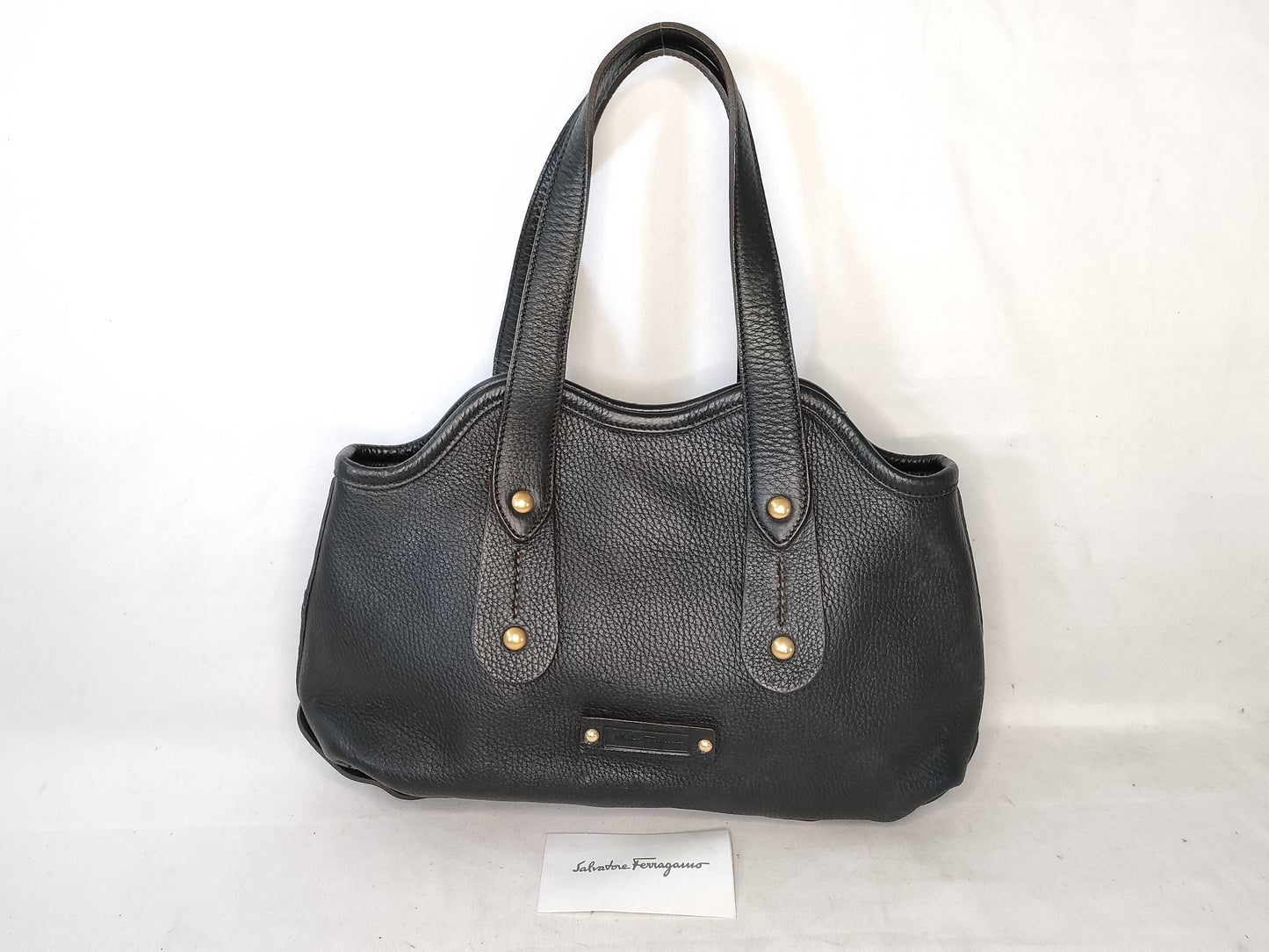 Salvatore Ferragamo Hand Leather Handbag