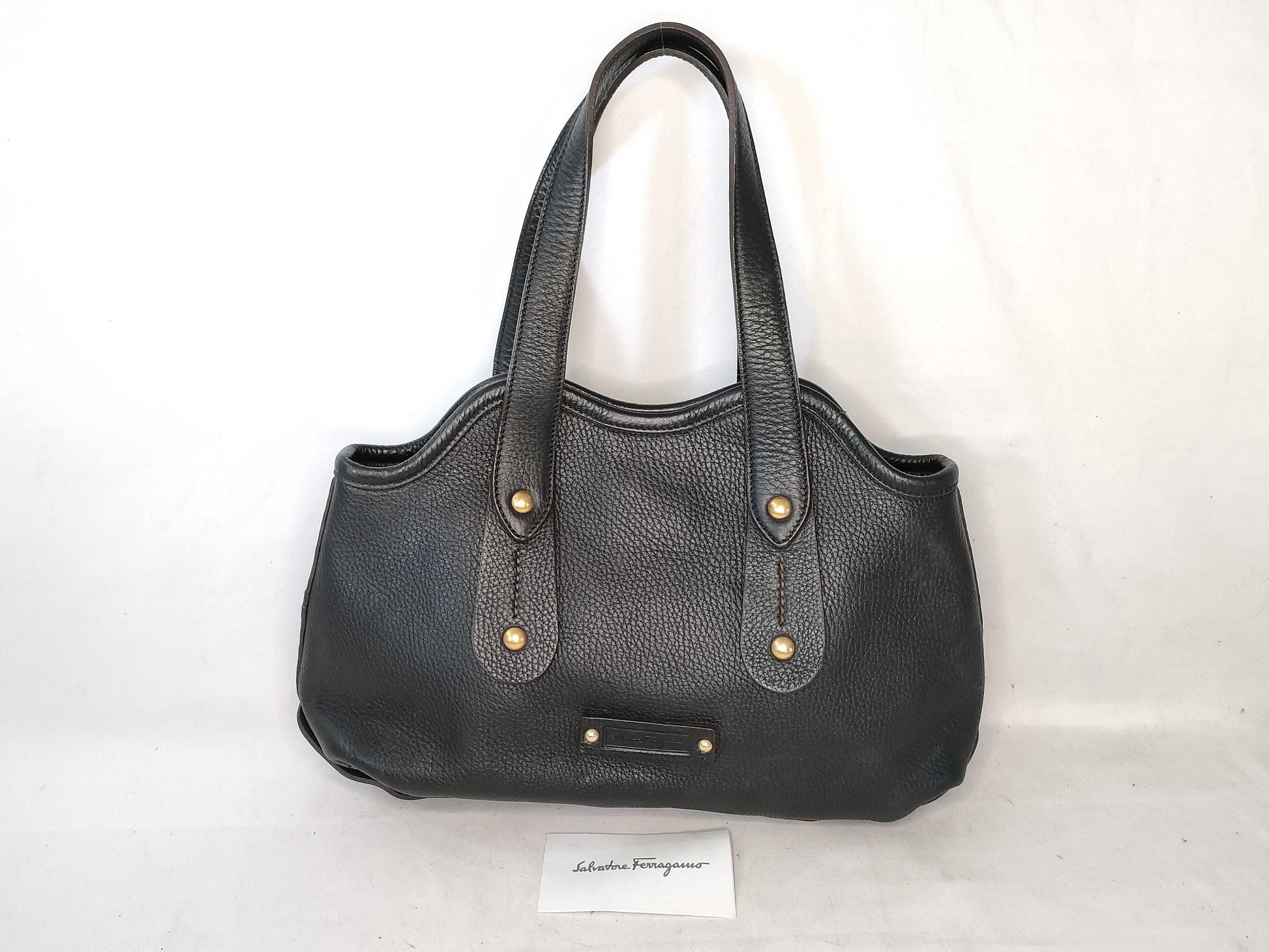 Salvatore Ferragamo Hand Leather Handbag