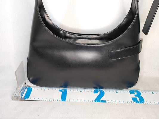 Salvatore Ferragamo Gancini Ferragamo Leather Shoulder Bag