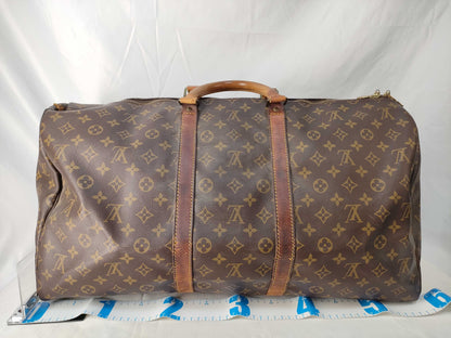 LOUIS VUITTON Monogram Louis Vuitton Monogram Keepall 55 Boston Bag