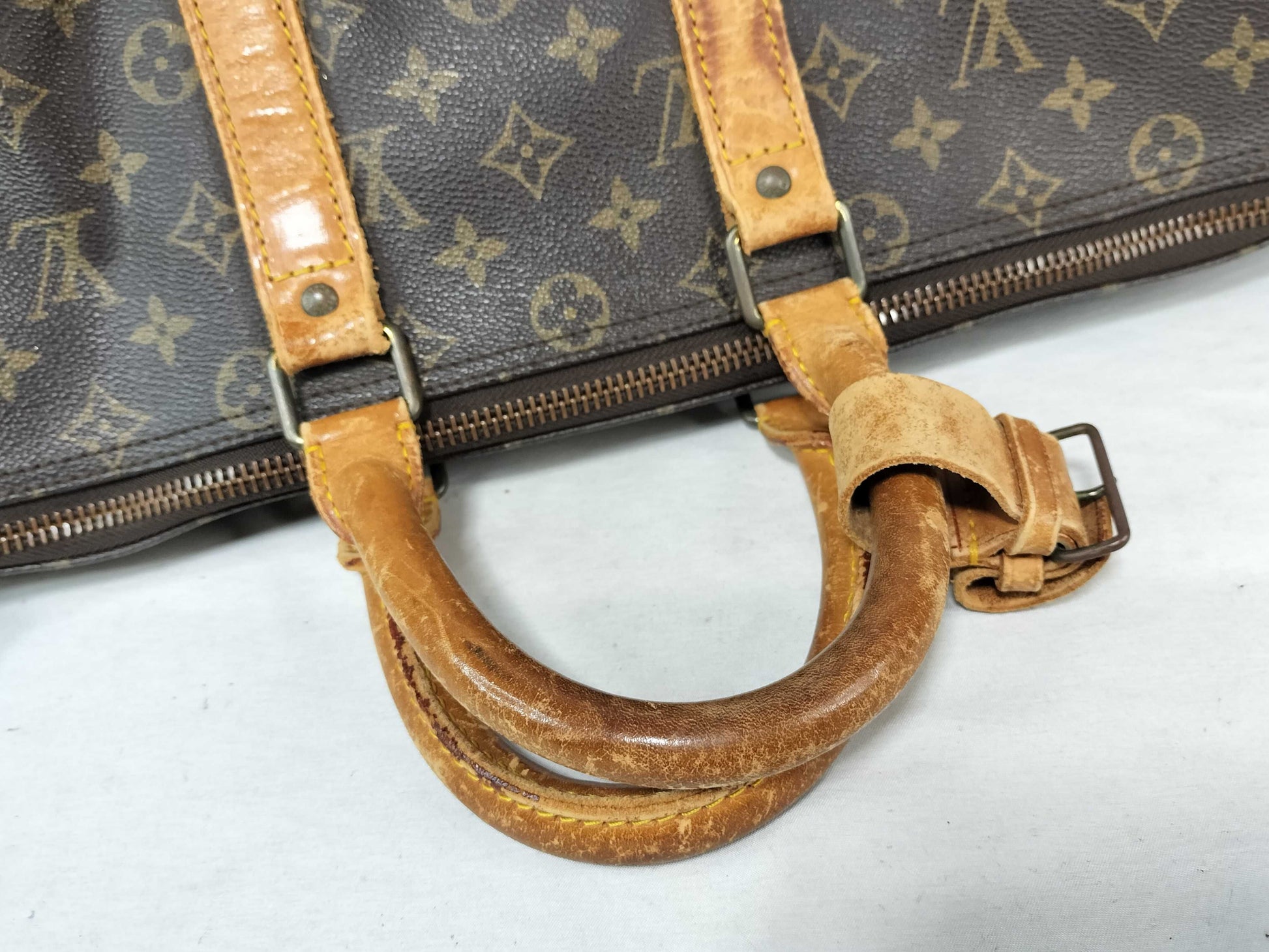LOUIS VUITTON Monogram Louis Vuitton Monogram Keepall 45 Boston Bag