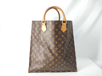 LOUIS VUITTON Monogram Sac Plat Handbag