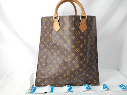 LOUIS VUITTON Monogram Sac Plat Handbag