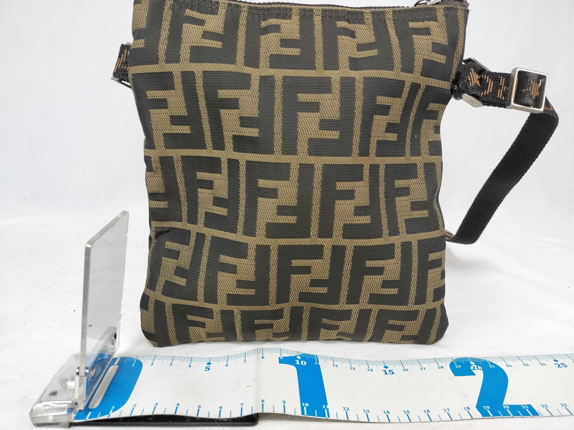 FENDI Zucca pattern nylon shoulder bag