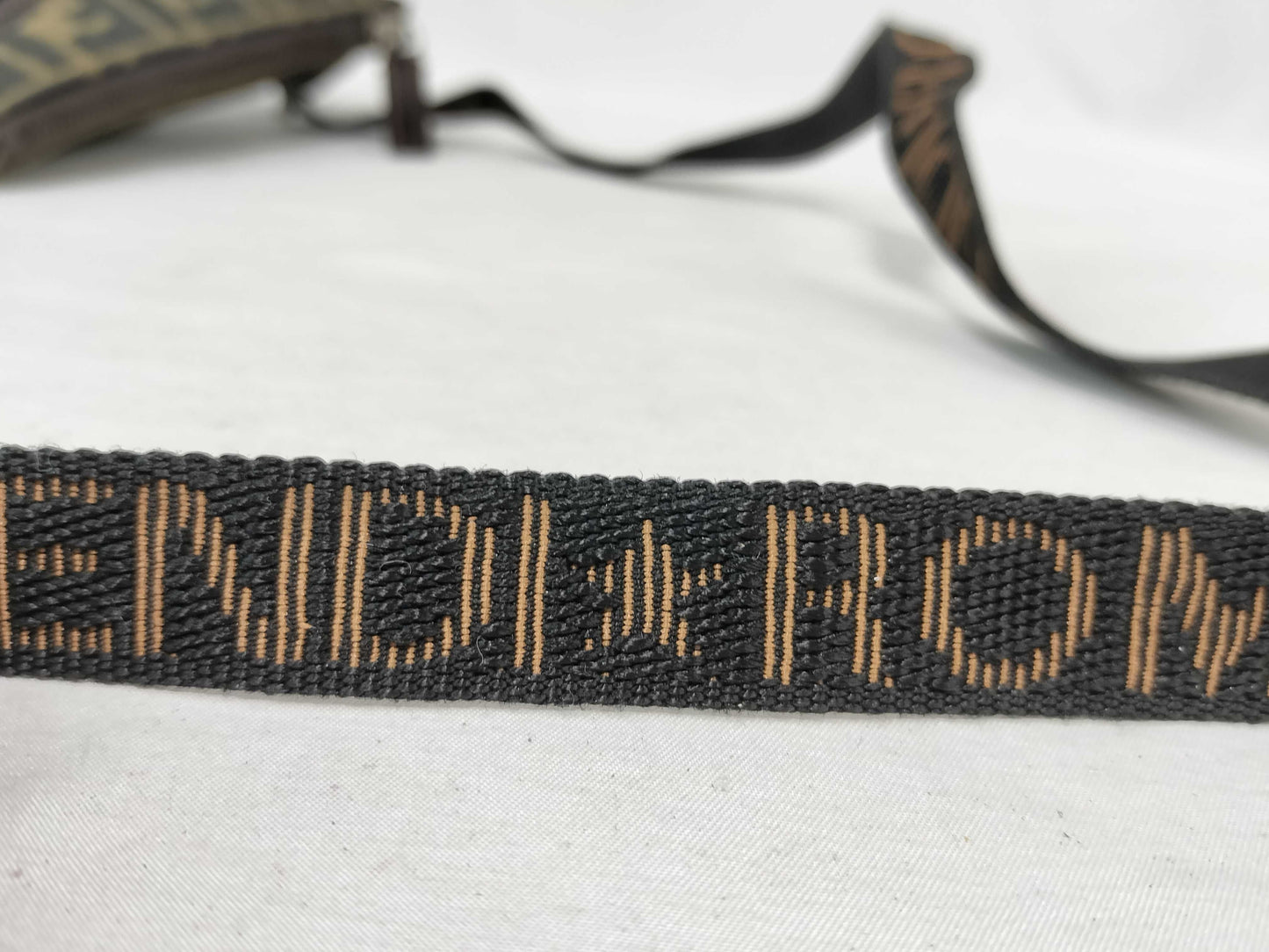 FENDI Zucca pattern nylon shoulder bag