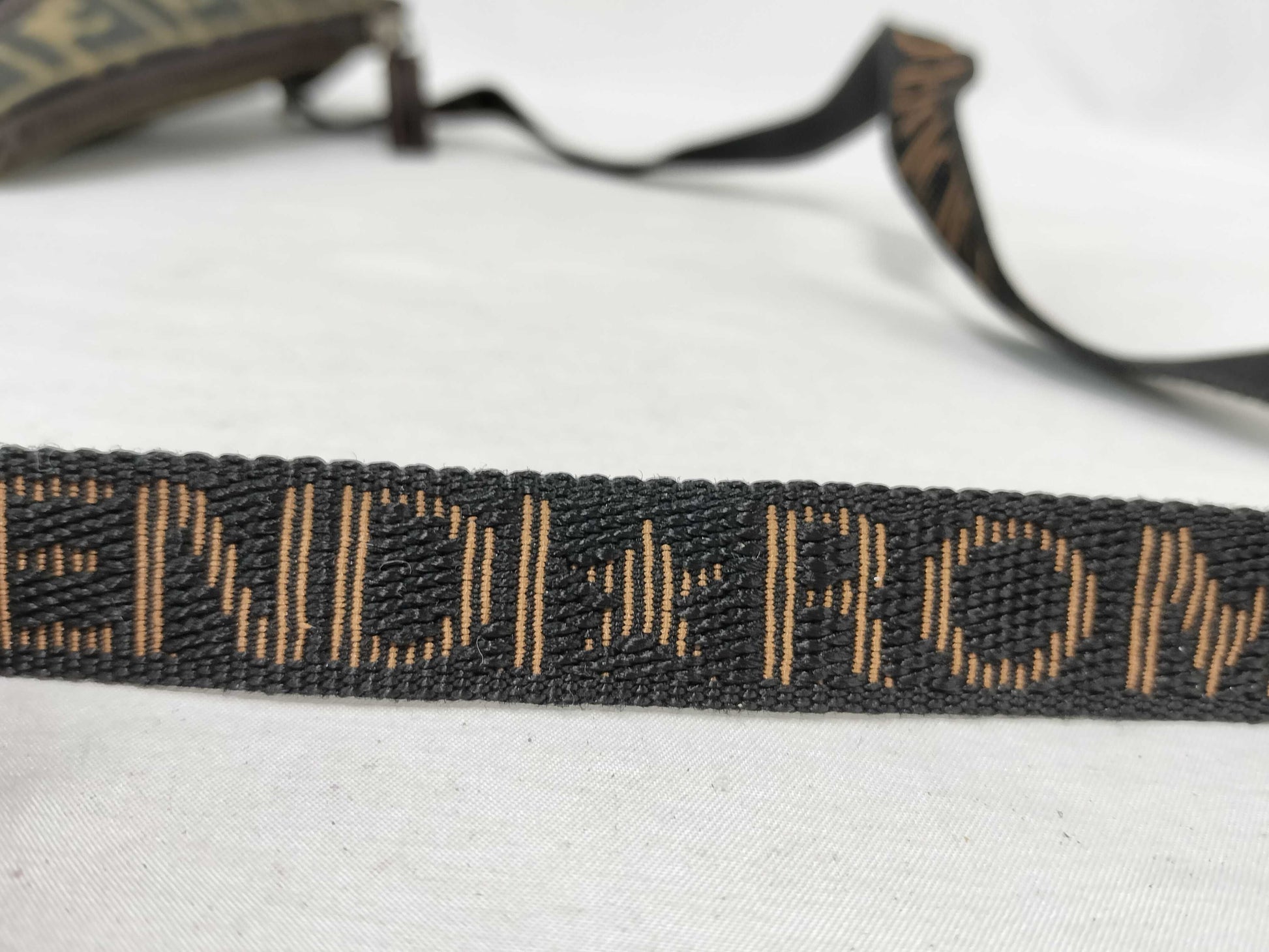 FENDI Zucca pattern nylon shoulder bag