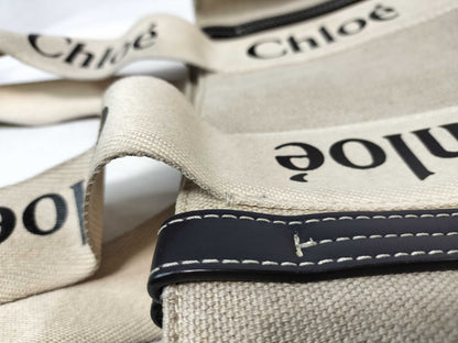 Chloe Canvas Tote Bag