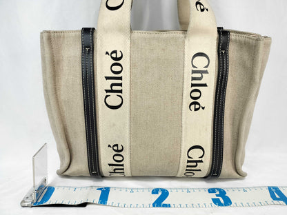 Chloe Canvas Tote Bag