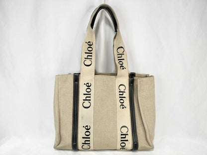 Chloe Canvas Tote Bag