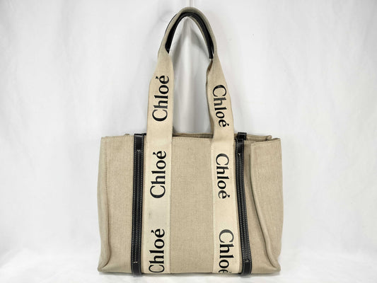 Chloe Canvas Tote Bag
