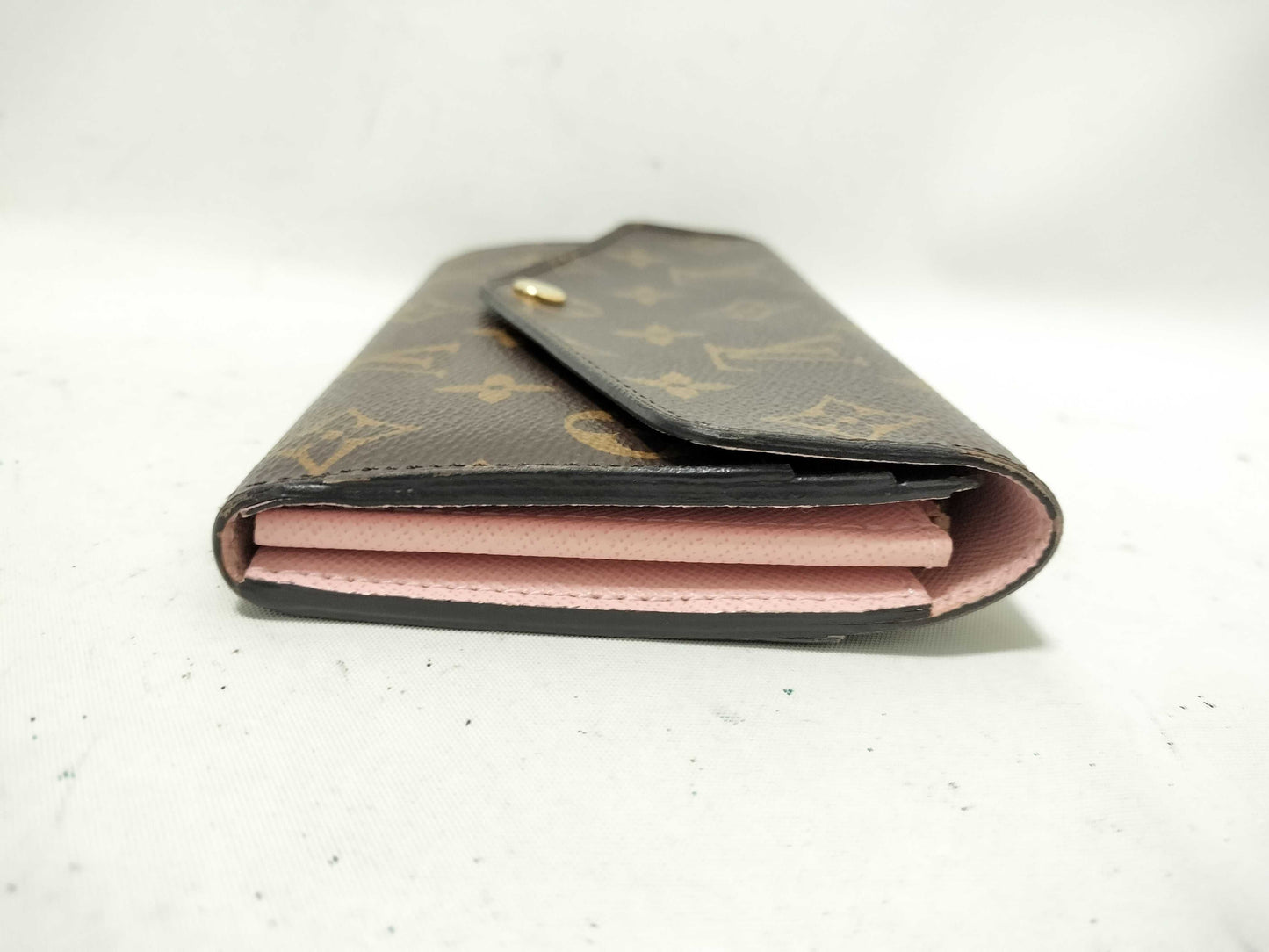 LOUIS VUITTON Monogram Louis Vuitton Monogram Portefeuille Sarah Wallet