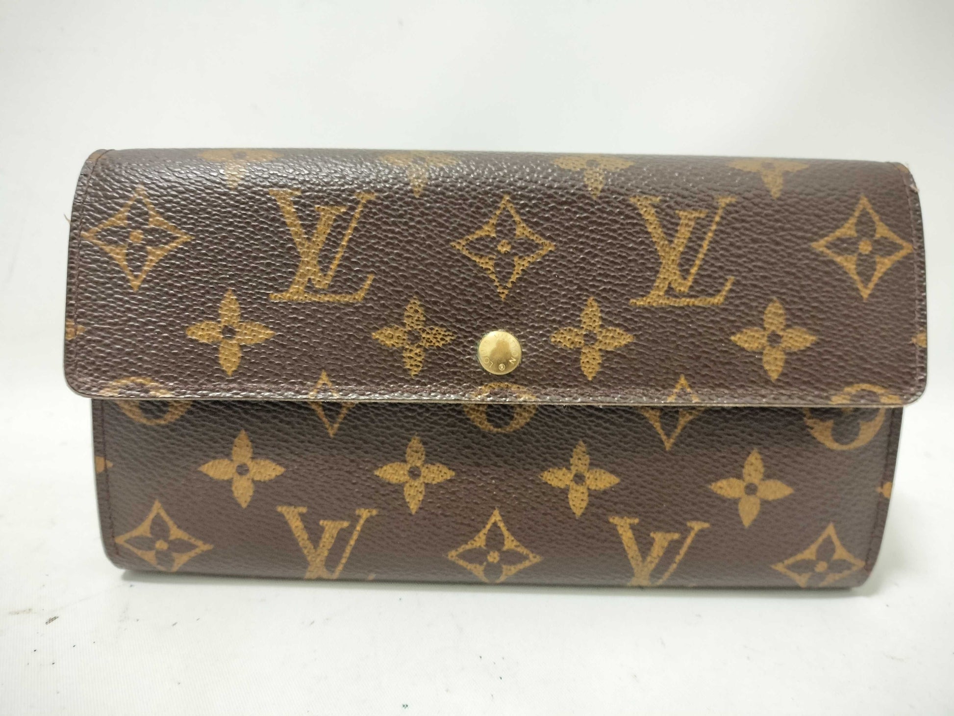 LOUIS VUITTON Monogram Louis Vuitton Monogram Long Wallet