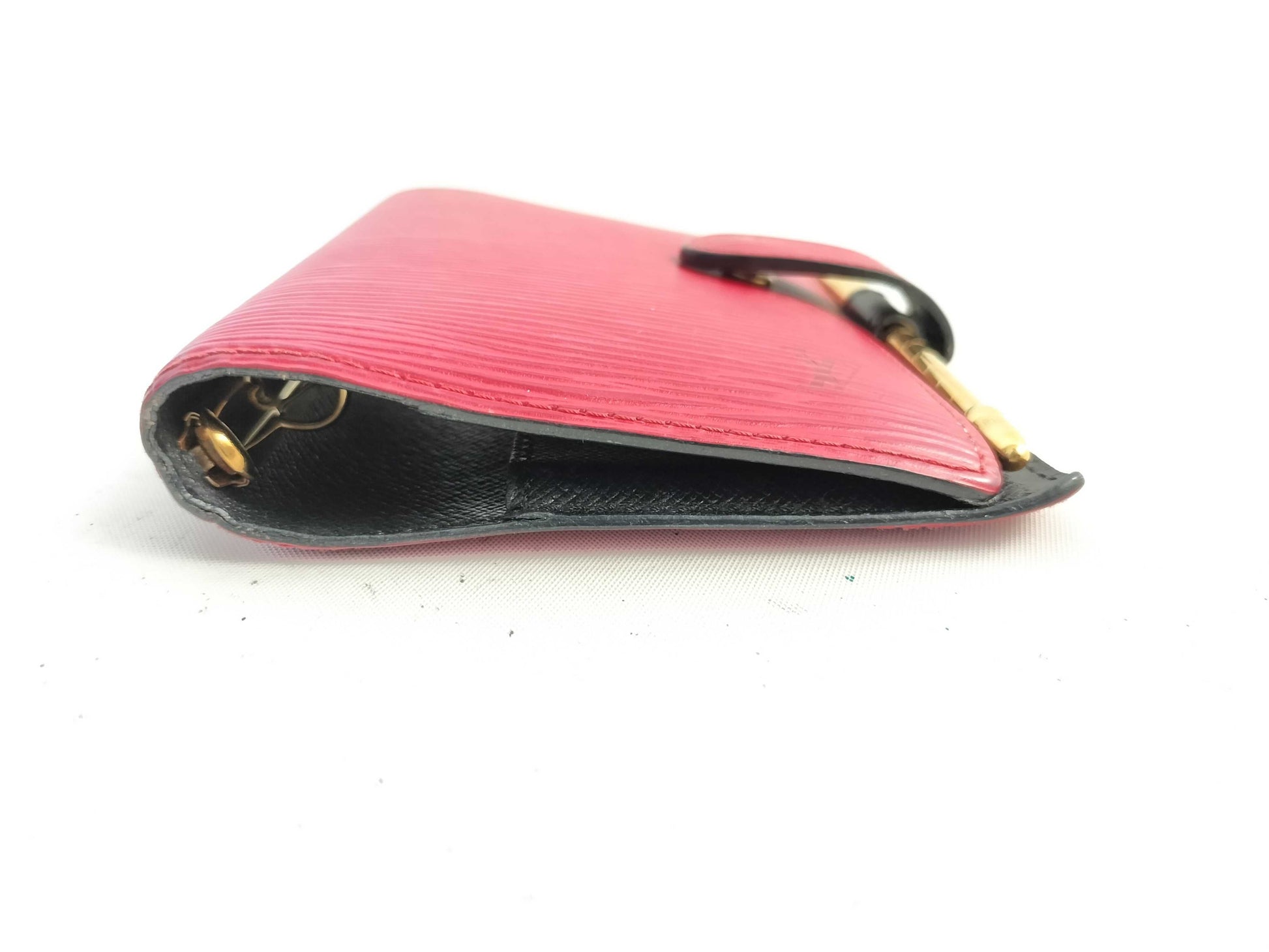 LOUIS VUITTON Epi Louis Vuitton Epi Red Agenda PM Notebook Cover