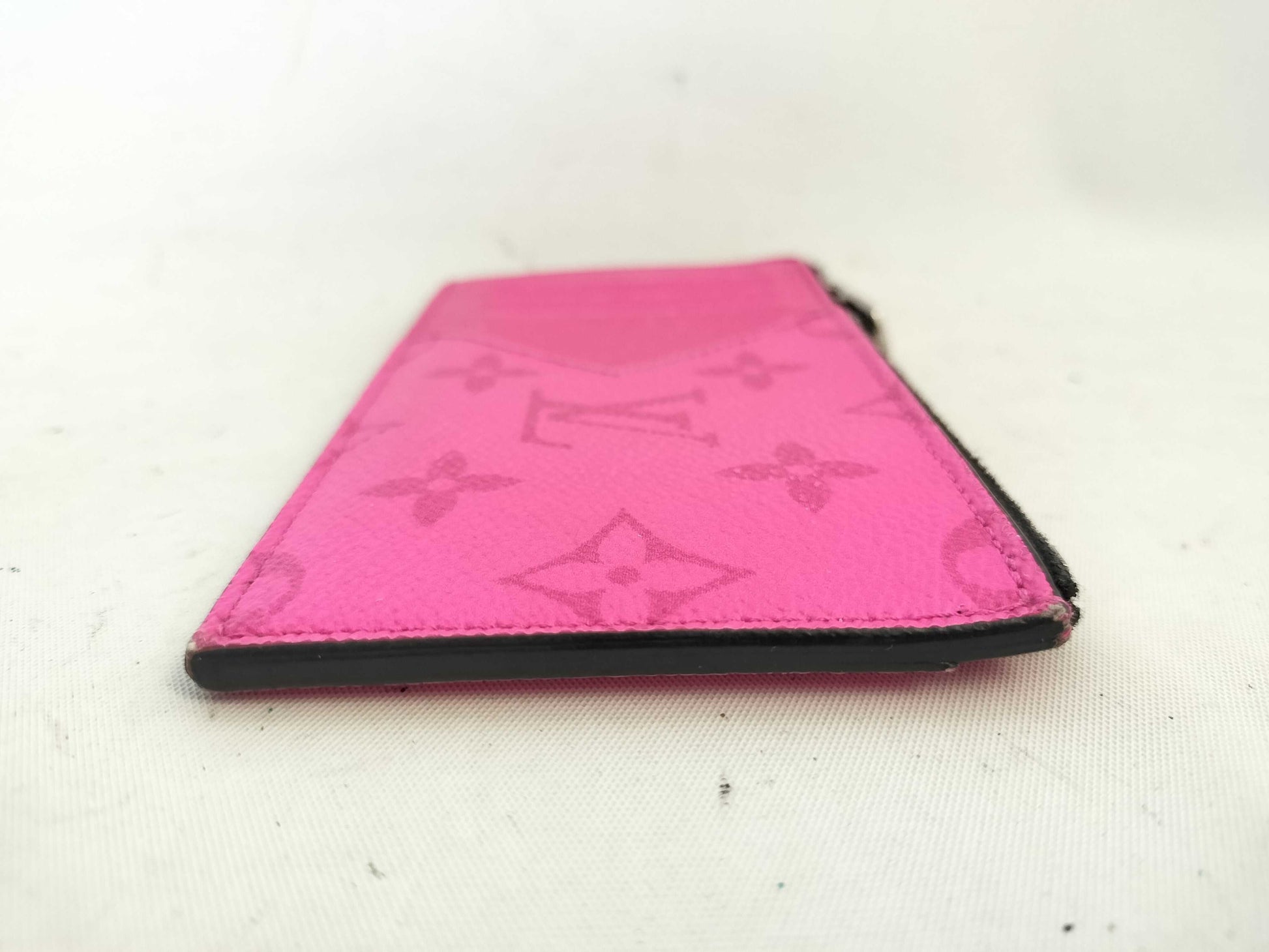 LOUIS VUITTON Fragment Folio Pink Wallet and Coin Case