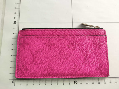 LOUIS VUITTON Fragment Folio Pink Wallet and Coin Case