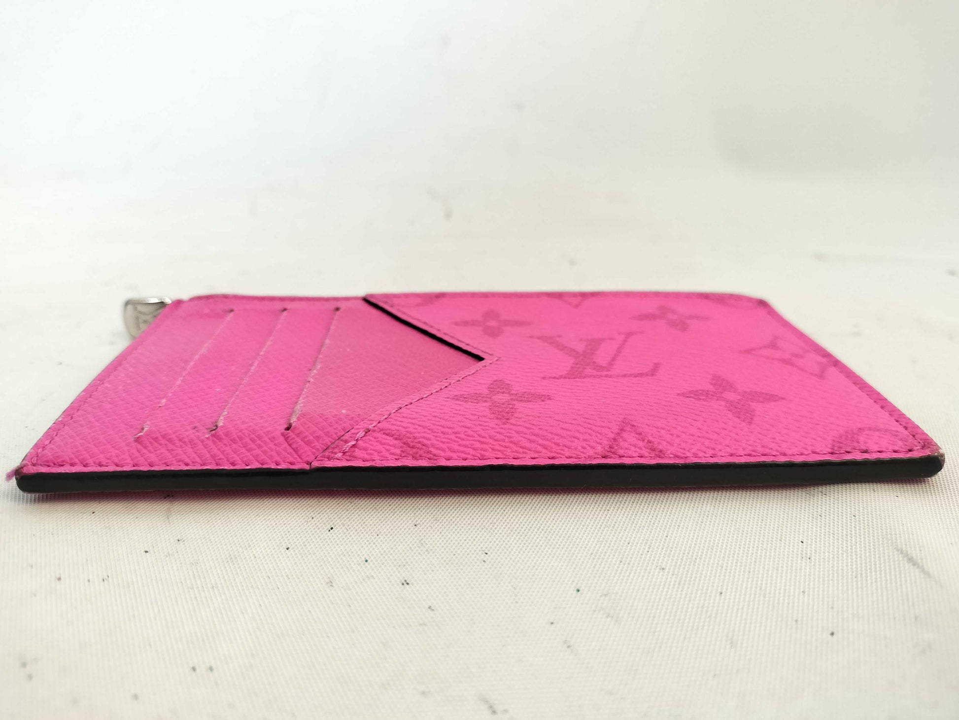 LOUIS VUITTON Fragment Folio Pink Wallet and Coin Case