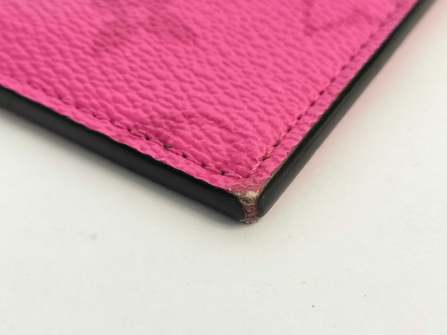 LOUIS VUITTON Fragment Folio Pink Wallet and Coin Case