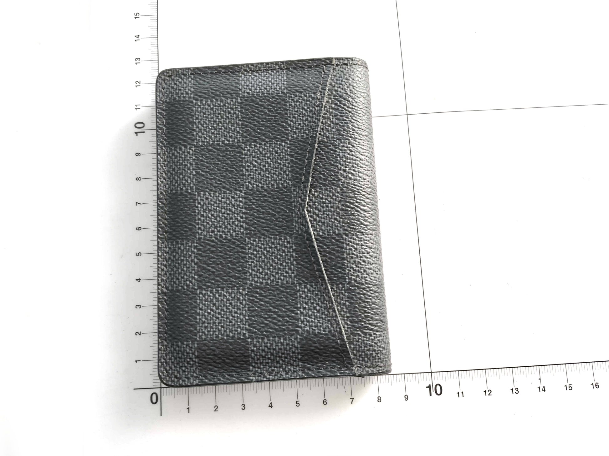 LOUIS VUITTON Damier Graphite Louis Vuitton Organizer De Poche Damier Graphite Wallet Card Case/Pass Case/Business Card Holder