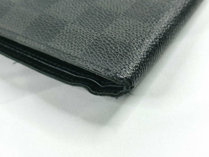 LOUIS VUITTON Monogram Louis Vuitton Taiga Monogram Damier Graphite Wallet and 3 Other Items Set