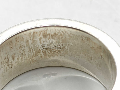 GUCCI G-Cut Ring Silver Ring