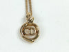 Dior Christian Dior logo necklace necklace