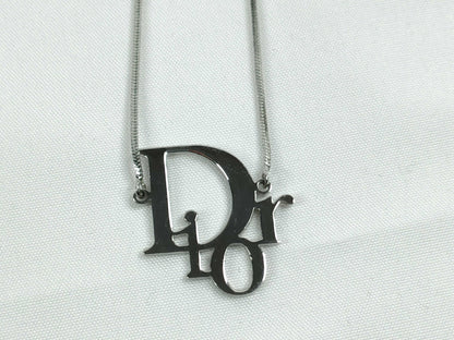 Dior Christian Dior Silver Necklace Necklace