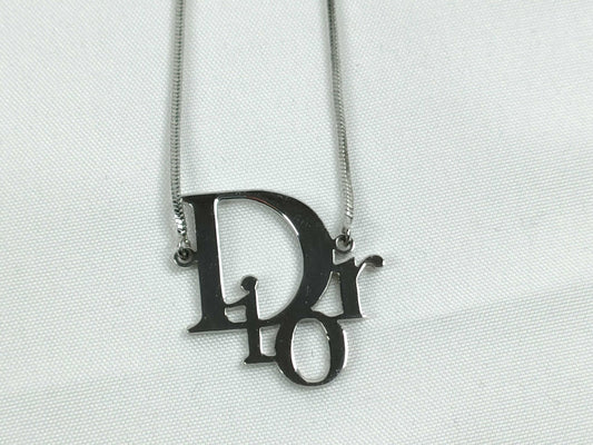 Dior Christian Dior Silver Necklace Necklace
