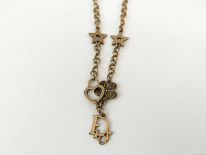 Dior Christian Dior Star Heart Necklace