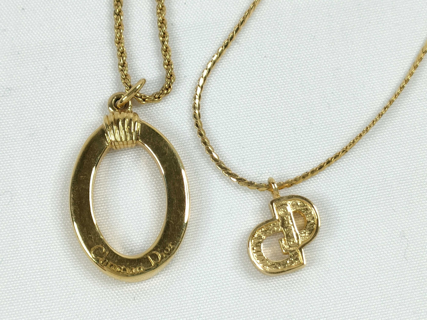 Dior Christian Dior Necklace 2-Piece Set Necklace