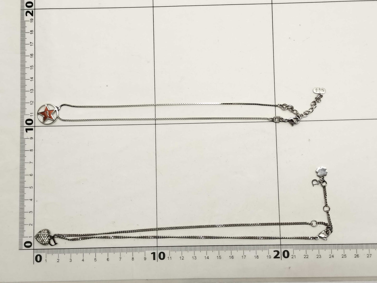 Dior Christian Dior Necklace 2-Piece Set Necklace