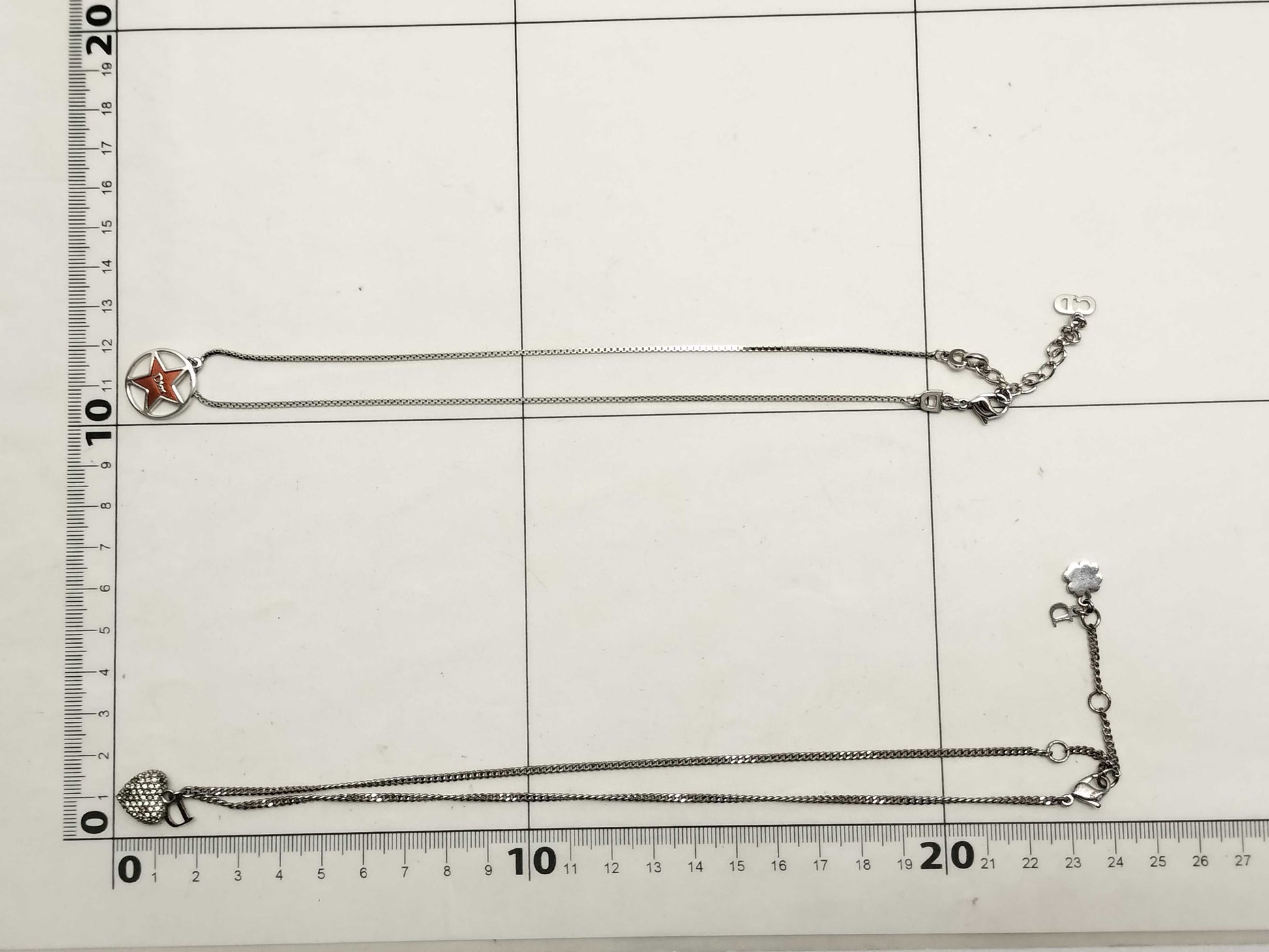 Dior Christian Dior Necklace 2-Piece Set Necklace