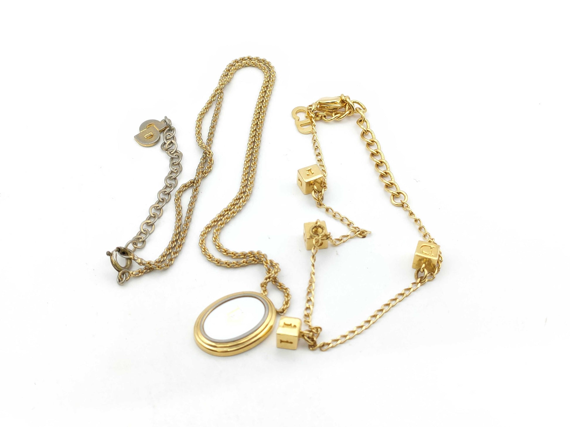 Dior Christian Dior Necklace and Bracelet Set Accessories