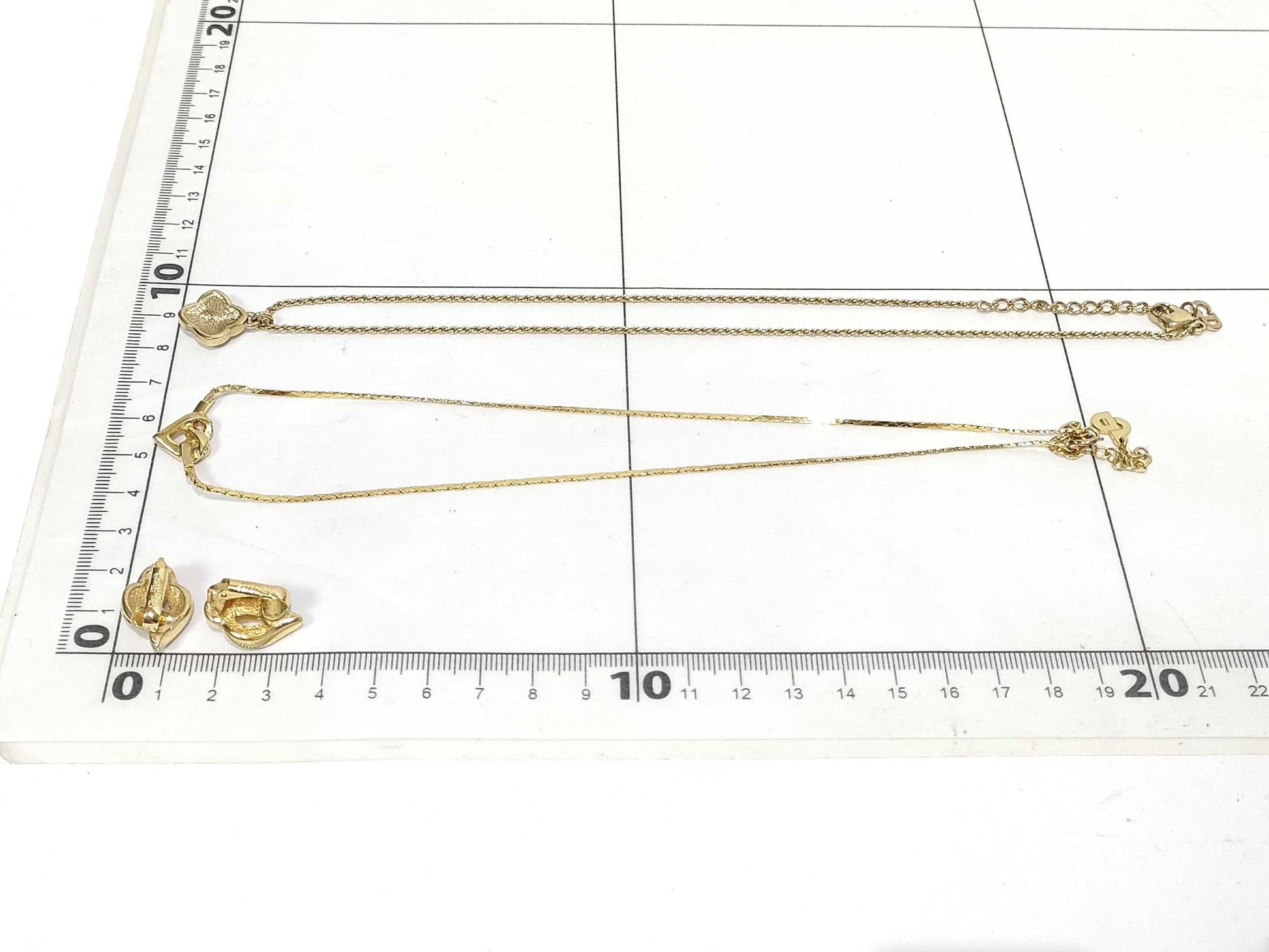 Dior Christian Dior Necklace 3-Piece Set Accessories Collection Accessories Collection 