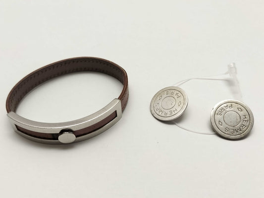 HERMES Bracelet and Earrings Set of 2