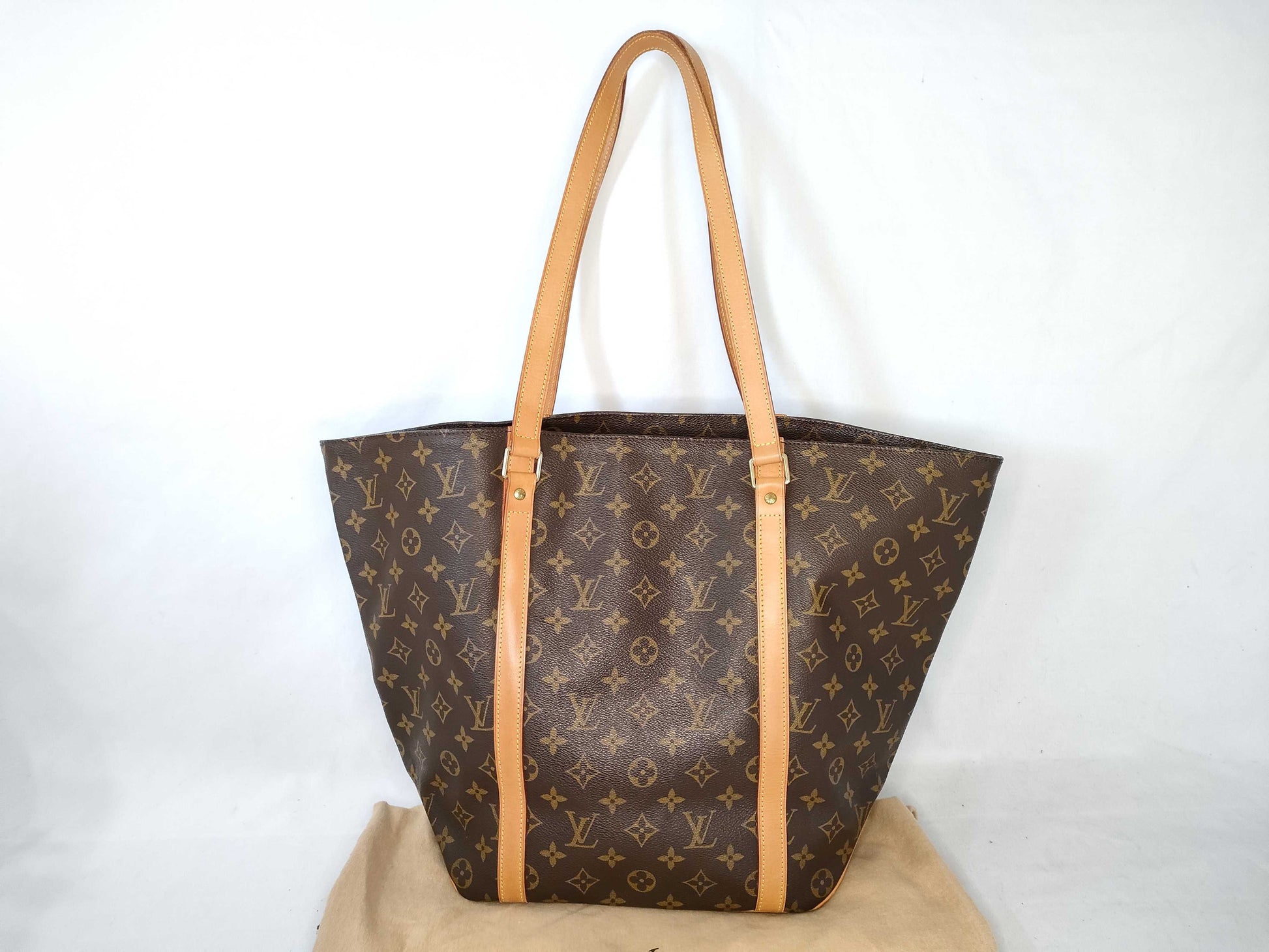 LOUIS VUITTON Monogram Sac Shopping M51108 Monogram Tote Bag