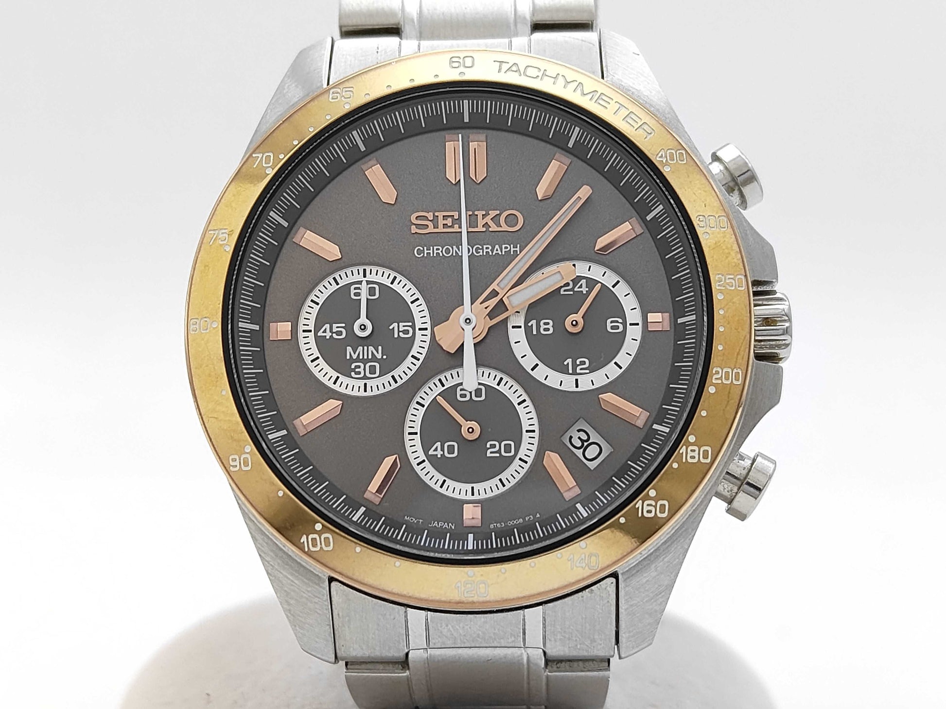 SEIKO 8T63-00D0 8N4143 Quartz Men's Watch