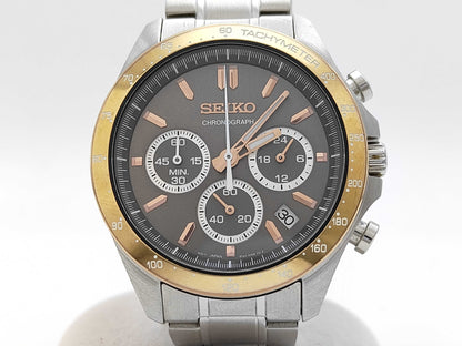 SEIKO 8T63-00D0 8N4143 Quartz Men's Watch