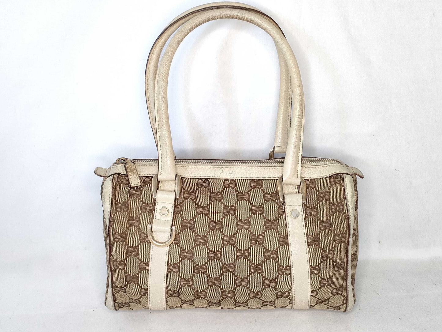 GUCCI GG Canvas GUCCI Sherry Line Handbag GG Canvas Handbag