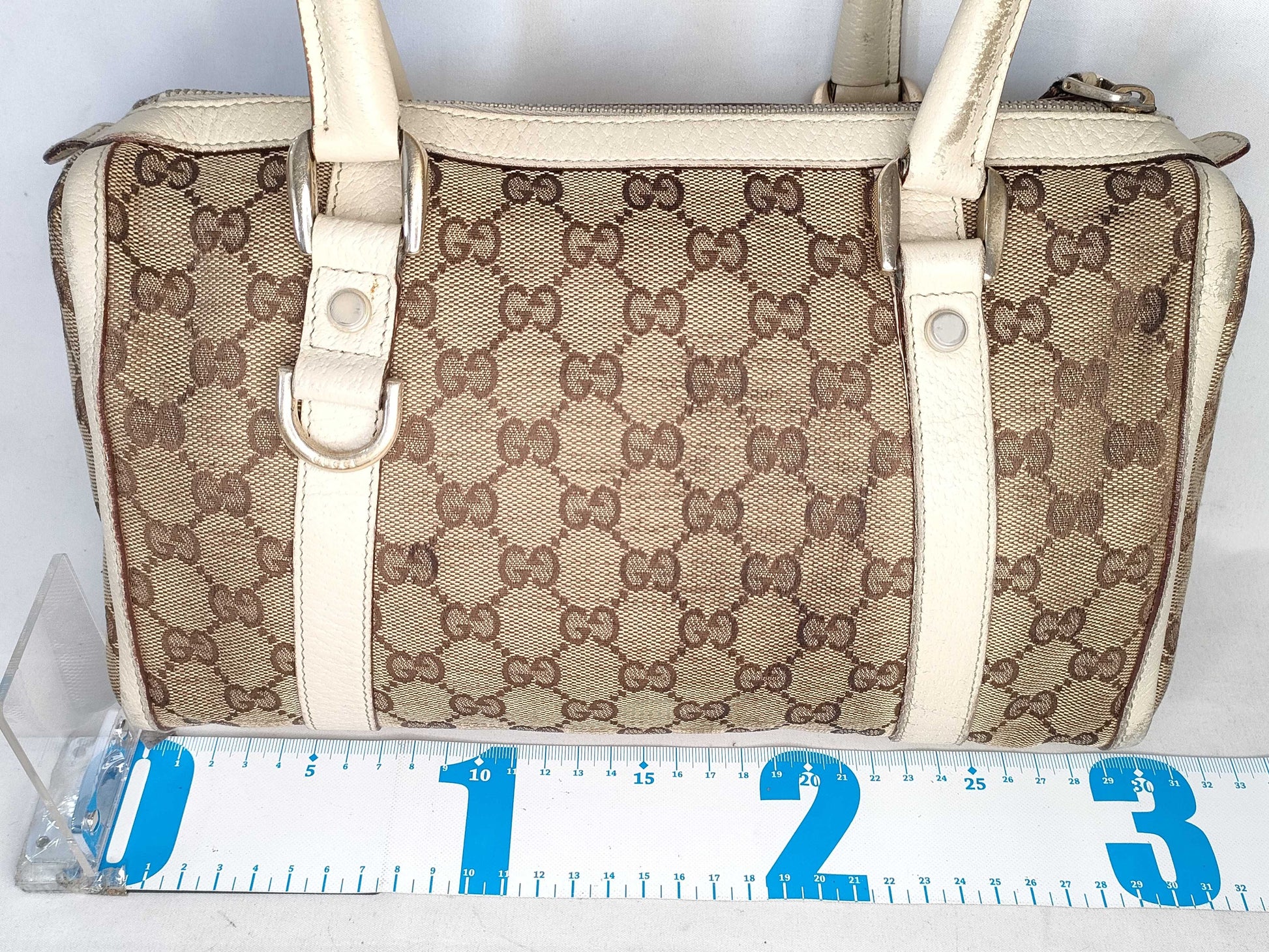 GUCCI GG Canvas GUCCI Sherry Line Handbag GG Canvas Handbag